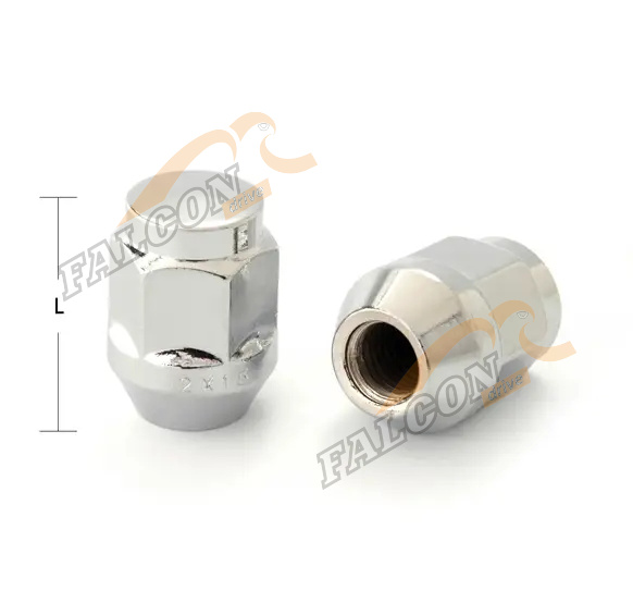 Гайка М12*1,5*35,5 колесная TY, LX, MIT (кл. 19, хром, глух.) (LS) 20шт
