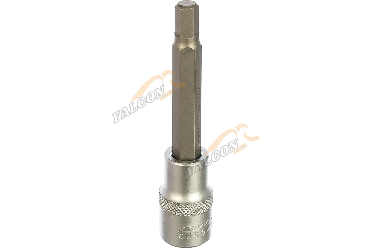 Головка со вставкой шестигр 8 мм 1/2" L 100мм (ДТ)