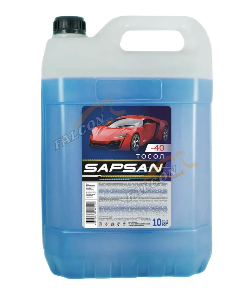 Тосол Sapsan 10 кг (Нижнекамск)