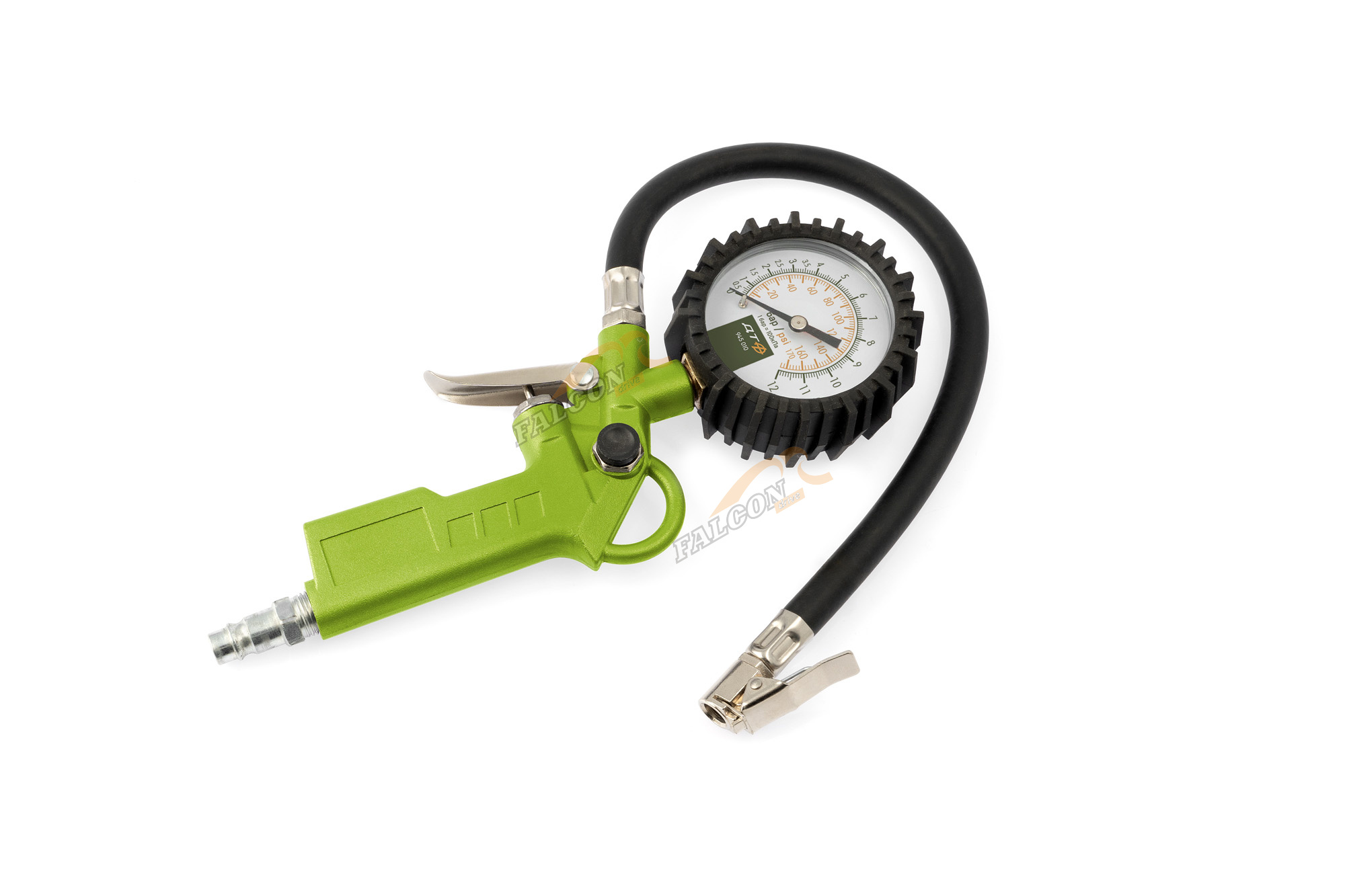 Пистолет для накачки шин с манометром 12 атм (ДТ)