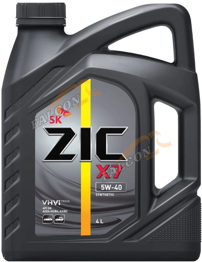 А/масло ZIC X7  5W40 4 л 
