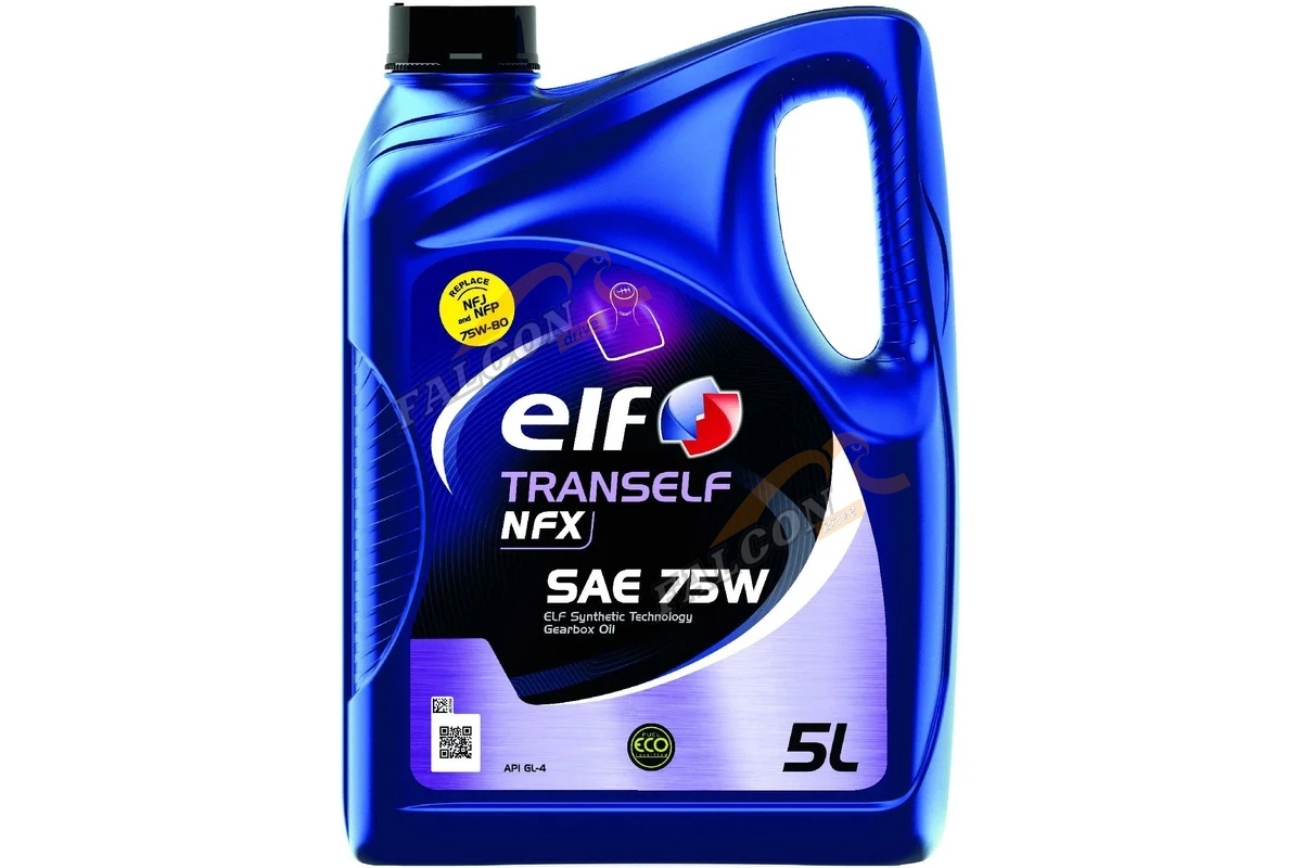 Масло трансм 75W GL-4+ ELF Tranself NFX  5 л (п/синт)