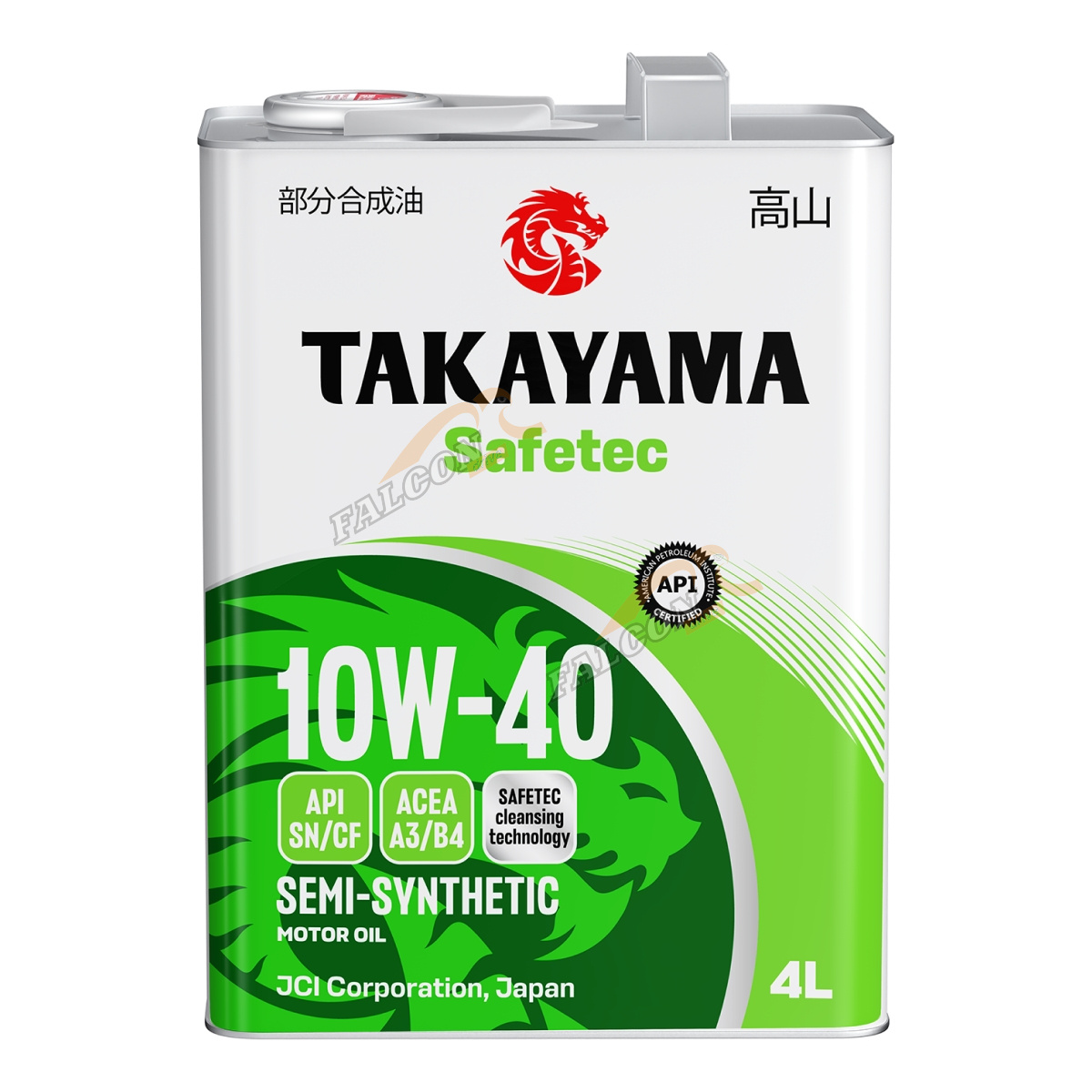 А/масло TAKAYAMA (МЕТАЛЛ) 10W40 п/с 4л А3/В4 API SN/CF Safetec 