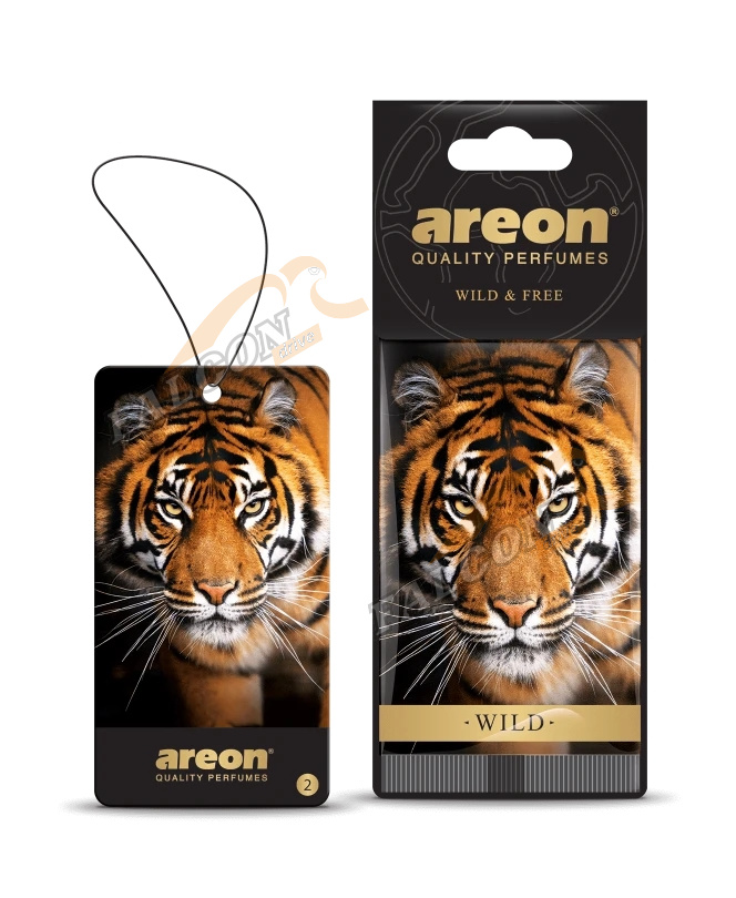 Ароматизатор подвес картон (AREON)  "WILD"  Wild & Free new