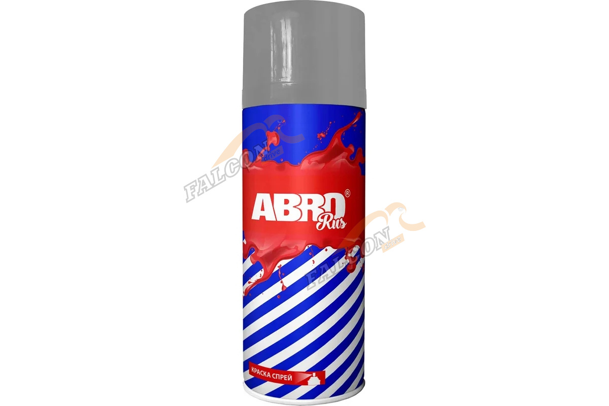 Краска акрил   Серая матовая  ABRO Rus 089R (аэр) SPO-089-R
